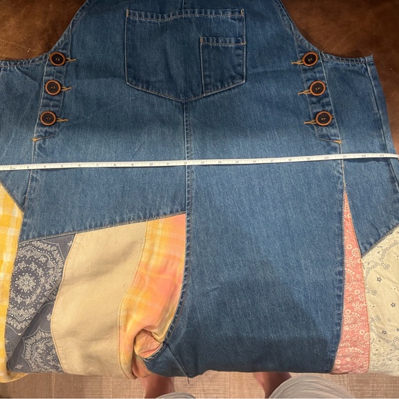 Three Bird Nest Blue Denim Overalls - Picture 5 of 11